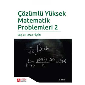 Çözümlü Yüksek Matematik Problemleri 2 Pegem Yayınları