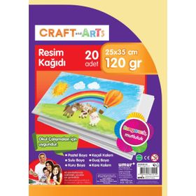 Craft and Arts 100 25x35 Resim Kağıdı