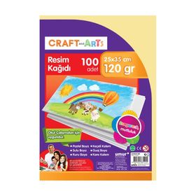 Craft and Arts 100 25x35 Resim Kağıdı