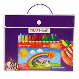 Craft And Arts 24+3 Çantalı Pastel Boya