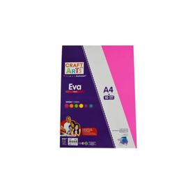 Craft And Arts A4 10'lu Neon Eva Boyama Kitabı