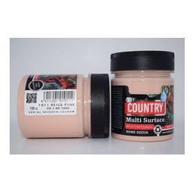 Craft Country 120 cc 162 Bej Pembe Akrilik Hobi Boyası