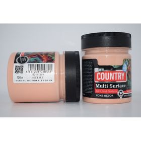 Craft Country 120 cc Şeftali Multi Surface Hobi Boyası