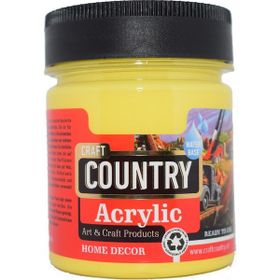 Craft Country 2500 cc 108 Limon Çiçeği Akrilik Hobi Boyası