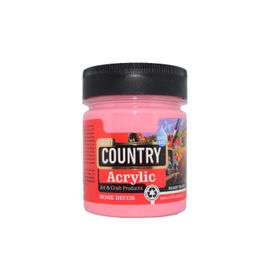 Craft Country 2500 cc 118 Toz Pembe Akrilik Hobi Boyası