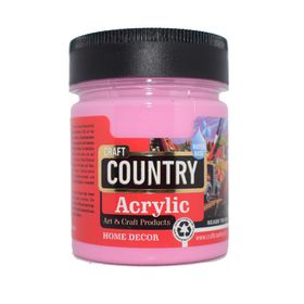 Craft Country 2500 cc 120 Şeker Pembe Akrilik Hobi Boyası