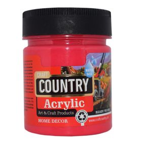 Craft Country 2500 cc 122 Gül Kurusu Akrilik Hobi Boyası