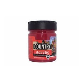 Craft Country 2500 cc 126 Vişne Akrilik Hobi Boyası