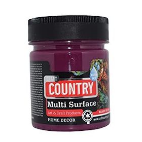 Craft Country 2500 cc 130 Mürdüm Akrilik Hobi Boyası