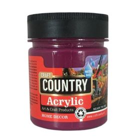 Craft Country 2500 cc 130 Mürdüm Akrilik Hobi Boyası