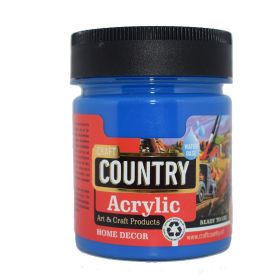 Craft Country 2500 cc 134 Mavi Akrilik Hobi Boyası