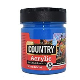 Craft Country 2500 cc 134 Mavi Akrilik Hobi Boyası