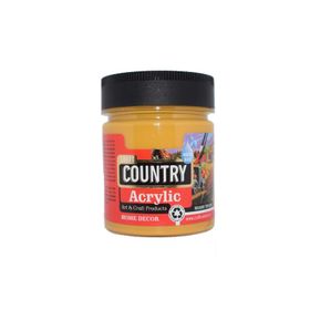 Craft Country 2500 cc 151 Oksit Sarı Akrilik Hobi Boyası