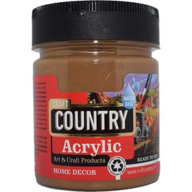 Craft Country 2500 cc 153 Açık Kahve Akrilik Hobi Boyası
