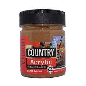 Craft Country 2500 cc 153 Açık Kahve Akrilik Hobi Boyası
