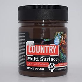 Craft Country 2500 cc 155 Koyu Kahve Akrilik Hobi Boyası