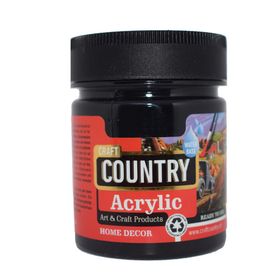 Craft Country 2500 cc 159 Karbon Siyah Akrilik Hobi Boyası