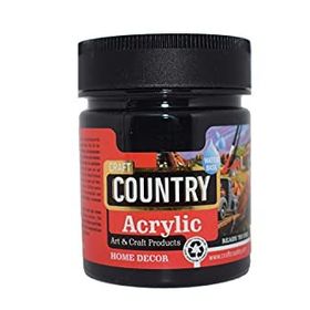 Craft Country 2500 cc 159 Karbon Siyah Akrilik Hobi Boyası
