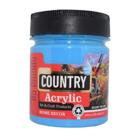 Craft Country 550 cc 131 Açık Mavi Akrilik Hobi Boyası