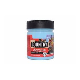 Craft Country 550 cc 132 Bebek Mavi Akrilik Hobi Boyası