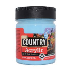 Craft Country 550 cc 132 Bebek Mavi Akrilik Hobi Boyası