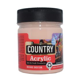 Craft Country 550 Cc 162 Bej Pembe Akrilik Hobi Boyası