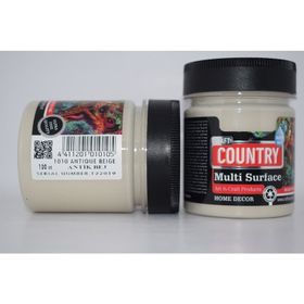 Craft Country Akrilik Hobi Boyası 120 cc 112 ANTİK Bej