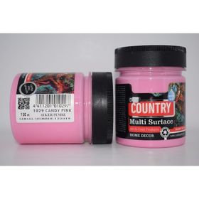 Craft Country Akrilik Hobi Boyası 120 cc 120 Şeker Pembe