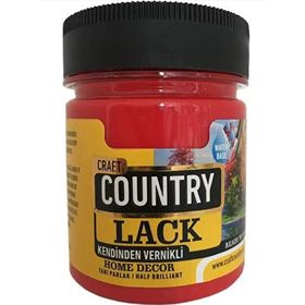 Craft Country Akrilik Hobi Boyası 120 cc 123 Bayrak Kırmızı