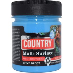 Craft Country Akrilik Hobi Boyası 120 cc 131 Açık Mavi