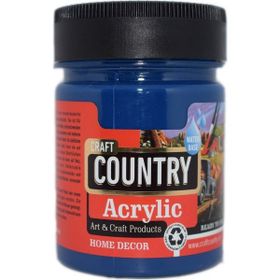 Craft Country Akrilik Hobi Boyası 120 cc 137 Lacivert