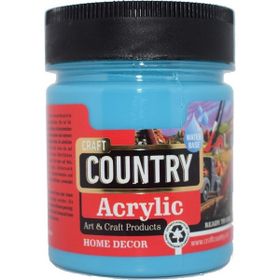 Craft Country Akrilik Hobi Boyası 120 cc 139 Kobalt Turkuaz