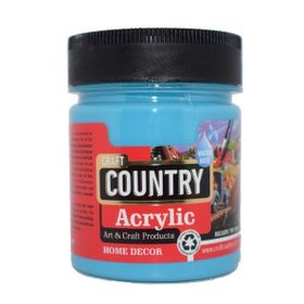 Craft Country Akrilik Hobi Boyası 120 cc 139 Kobalt Turkuaz