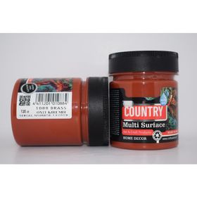 Craft Country Akrilik Hobi Boyası 120 cc 152 Oksit Kiremit