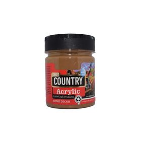 Craft Country Akrilik Hobi Boyası 120 cc 153 Açık Kahve