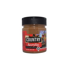 Craft Country Akrilik Hobi Boyası 120 cc 153 Açık Kahve