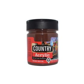 Craft Country Akrilik Hobi Boyası 120 cc 154 Oksit Kahve