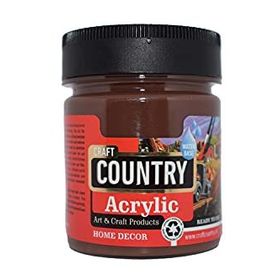 Craft Country Akrilik Hobi Boyası 120 cc 154 Oksit Kahve