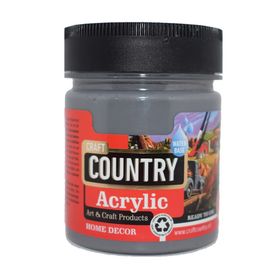 Craft Country Akrilik Hobi Boyası 120 cc 158 Antrasit