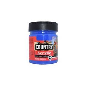Craft Country Hobi Akrilik Hobi Boyası 120 cc 135 Ultramarine