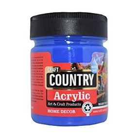 Craft Country Hobi Akrilik Hobi Boyası 120 cc 135 Ultramarine