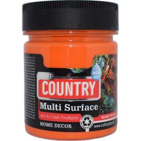 Craft Country Turuncu 120 cc Multi Surface Hobi Boyası