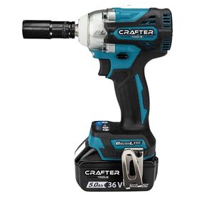 Crafter Tools Germany 450 Nm 36 V 5 Ah Akülü Torklu Somun Sıkma Bijon Sökme Kömürsüz Matkap