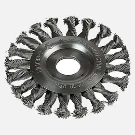 Craftomat 115 mm Örgülü Disk Tel Fırça
