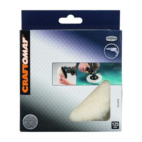 Craftomat 125 mm Kuzu Yünü Parlatıcı