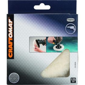 Craftomat 125 mm Kuzu Yünü Parlatıcı
