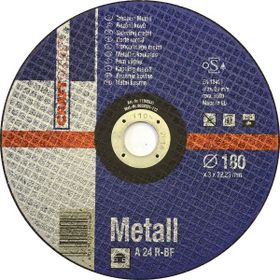 Craftomat 180 mm Metal Mavi Elmas Kesici Disk