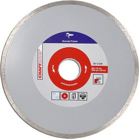 Craftomat 200 mm Seramik Kırmızı Elmas Kesici Disk