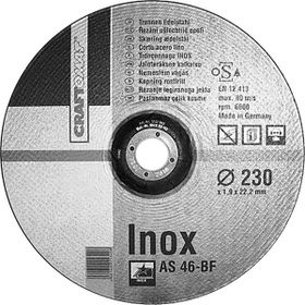 Craftomat 230 mm Çelik Gümüş Kesici Disk