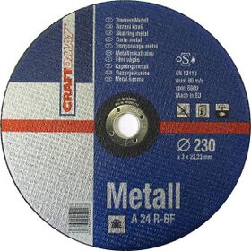 Craftomat 230 mm Metal Mavi Kesici Disk